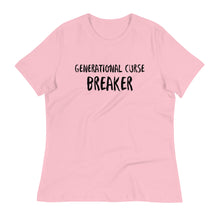 Load image into Gallery viewer, &quot;Generational Curse Breaker&quot; Women&#39;s Relaxed T-Shirt
